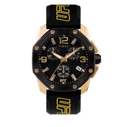 Timex Zegarek Timex Icon Chronograph TW2V58500 Czarny