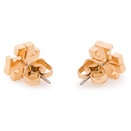 

Сережки Tory Burch Crystal Logo Stud Earring 53423 Tory Gold/Crystal 783, Золотий