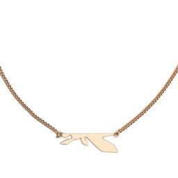 

Намисто Patrizia Pepe 8JA033/M018 F130 Light Shiny Gold, Золотий