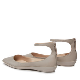 

Туфлі Calvin Klein Wrapped Ankle Strap Ballerina HW0HW01840 Morning Haze PP4, Сірий