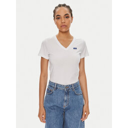 HUGO Hugo Marškinėliai Classic 50513667 Balta Regular Fit