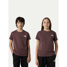 The North Face The North Face Camiseta Simple Dome NF0A87T4 Marrón Regular Fit