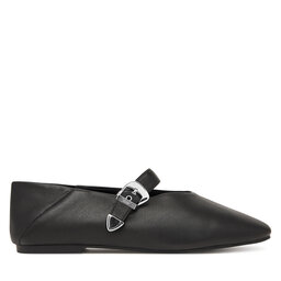 Tommy Jeans Ballerinas Tommy Jeans Tjw Ballerina Nappa Leather EN0EN03043 Schwarz