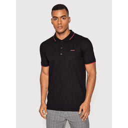 HUGO Hugo Polo marškinėliai Dinoso222 50467344 Juoda Slim Fit
