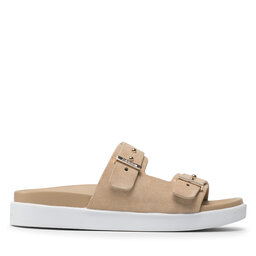 

Шльопанці Calvin Klein Ergonomic Slide W/ Mtl Loop-Su HW0HW01156 Moccasin PDU, Бежевий