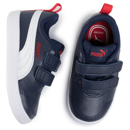 

Снікерcи Puma Courtflex V2 V Inf 371544 01 Peacoart/High Risk Red, Cиній