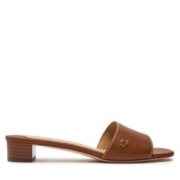 LAUREN RALPH LAUREN Чехли Lauren Ralph Lauren 802925259003 Кафяв