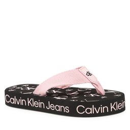 Calvin Klein Jeans Flip flop Calvin Klein Jeans Logo Print Flip Flop V3A8-80520-0058 Pink 302