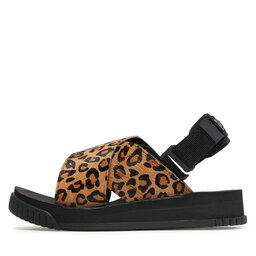 

Босоніжки Shaka Fiesta Cowhair Leopard, Коричневий