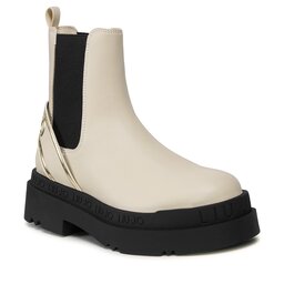 Liu Jo Členková obuv s elastickým prvkom Liu Jo Love 45 SF3033 EX197 Off White 01065