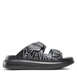 

Шльопанці KARL LAGERFELD KL52505 Black Lthr, Чорний