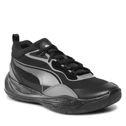 Puma Topánky Puma Playmaker Pro Trophies 379014 01 Puma Aged Silver-Cast Iron-Puma Black