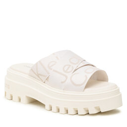 Calvin Klein Jeans Chanclas Calvin Klein Jeans Toothy Combat Sandal Webbing YW0YW00949 Ancient White YBH