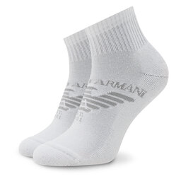 

Набір 2 пар високих чоловічих шкарпеток Emporio Armani 292304 2F258 00010 Bianco, Білий