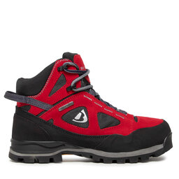 

Трекінгові черевики Bergson Kakka Mid Stx Red/Black, Червоний