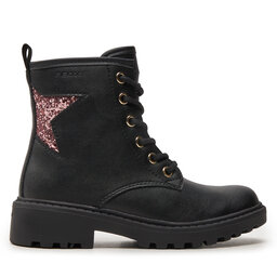 Geox Čižmy Geox Jr Casey J9420G 0BCEW C9B8W M Čierna