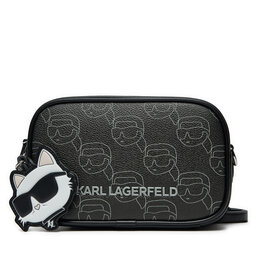 KARL LAGERFELD Rankinė KARL LAGERFELD A1W30135 Juoda