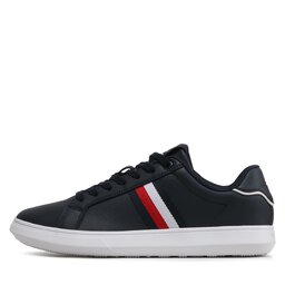 

Снікерcи Tommy Hilfiger Corporate Leather Cup Stripes FM0FM04732 Desert Sky DW5, Cиній