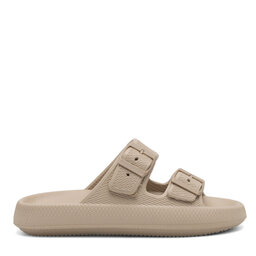 

Шльопанці Bassano DUAL STRAP SLIPPER Beżowy, Бежевий