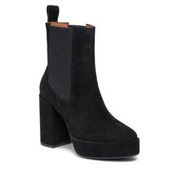 R.Polański Stiefeletten R.Polański 1760 Czarny Zamsz