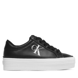 

Снікерcи Calvin Klein Jeans Vulc Flatform Laceup Ny Pearl Wn YW0YW01037 Pearlized Black BEH, Чорний