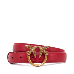 PINKO Moteriškas Diržas PINKO Love Berry H2 Belt PE 25 PLT01 100143 A0F1 Raudona