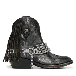 NEW ROCK Cizme și botine cowboy NEW ROCK M-WSTM003TES-S1 Negru