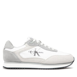

Снікерcи Calvin Klein Jeans Retro Runner Laceup low YM0YM00508 White/Mercury Grey 0K4, Білий