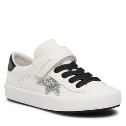 Geox Αθλητικά Geox Jr Kilwi Girl J35D5B000BCC0404 S White/Black