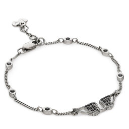 Zadig&Voltaire Bransoletka Zadig&Voltaire Rock Bracelet OWJW00024 Shiny Gun