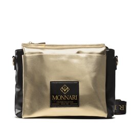 Monnari Дамска чанта Monnari BAG2580-M23 Black With Gold