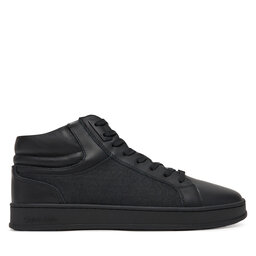 Calvin Klein Sneakers Calvin Klein High Top Lace Up Eyelet Jaq Mono HM0HM01816 Nero