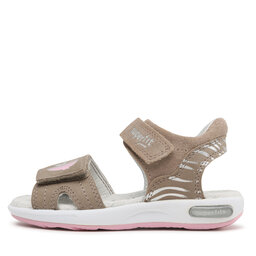 

Босоніжки Superfit 1-006136-4000 S Beige/Pink, Бежевий