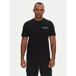 Napapijri Napapijri Majica S-Vignoni NP0A4ILX Črna Regular Fit