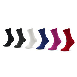 Lauren Ralph Lauren Sada 6 párů dámských vysokých ponožek Lauren Ralph Lauren 454884515001 Brtpk