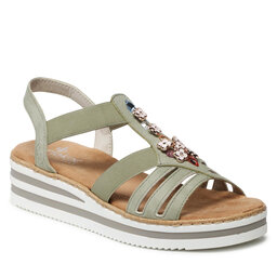 Rieker Sandalen Rieker V0245-52 Grün