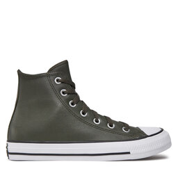 Converse Кецове Converse Chuck Taylor All Star Faux Leather Hi A09481C 371 Зелен