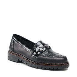 Rieker Poltopánky Rieker 54862-01 Schwarz