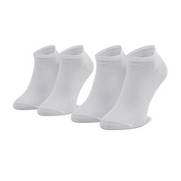 Tommy Hilfiger Vyriškų trumpų kojinių komplektas (2 poros) Tommy Hilfiger 342023001 Balta