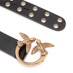 

Жіночий ремінь Pinko Love Puzzle Belt H3 20222 PLT01 1H2146 A086 Black Z99Q, Чорний
