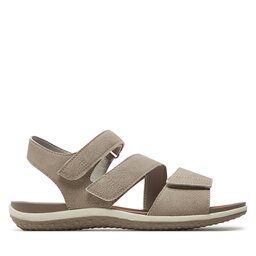 Geox Sandały Geox D Sandal Vega D35R6A 000EK C5004 Beżowy