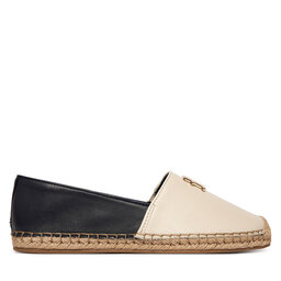 Tommy Hilfiger Espadrilles Tommy Hilfiger Th Logo Leather Espadrille FW0FW09246 Bunt
