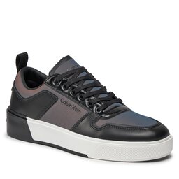 Calvin Klein Сникърси Calvin Klein Low Top Lace Up W/ Heatbond Pet HM0HM01290 Black/Petroleum 0GO