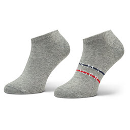 Tommy Hilfiger 2 pares de calcetines cortos para hombre Tommy Hilfiger 701222188 Mid Grey Melange 002
