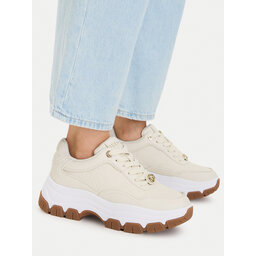 Guess Sneakers Guess FLFBRT PEL12 Écru
