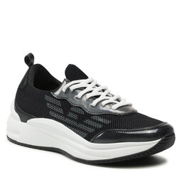 Emporio Armani Сникърси Emporio Armani X3X156 XN276 A097 Black/Transparent