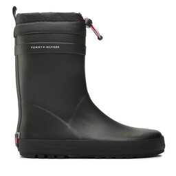 

Гумові чоботи Tommy Hilfiger T3X6-33167-0047999 S Black 999, Чорний