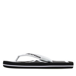 

В'єтнамки EA7 Emporio Armani XCQ004 XK196 A120 Black/White, Білий