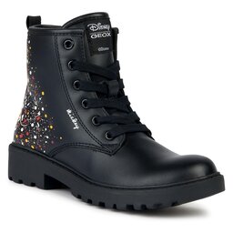 Geox Trappers Geox Jr Casey J2620D 000BC C9240 S Black/Multicolor
