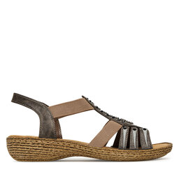 Rieker Sandali Rieker 65861-45 Siva